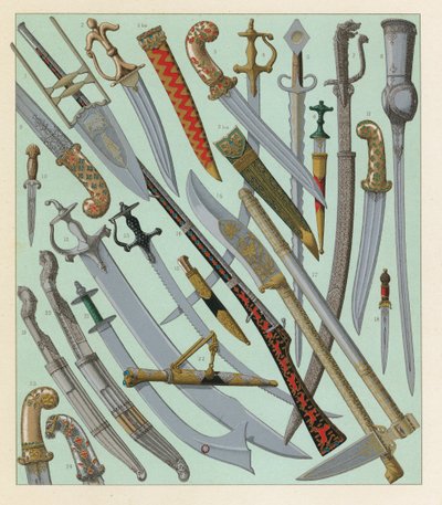 Asiatische Tracht von French School