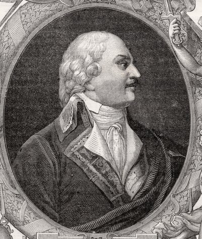 Auguste-Henri-Marie-Picot, Marquis de Dampierre, graviert von Stephane Pannemaker (1847-1930) aus 