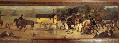 Die fliegende Ambulanz von Baron Larrey (Dominique Jean, Baron Larrey 1766-1842) im Jahr 1809 von French School