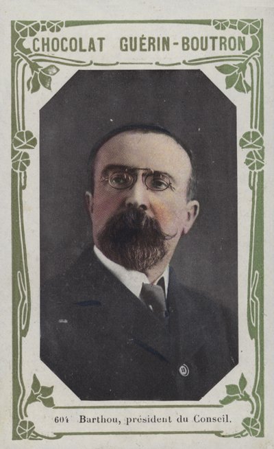 Barthou, Präsident des Rates von French School