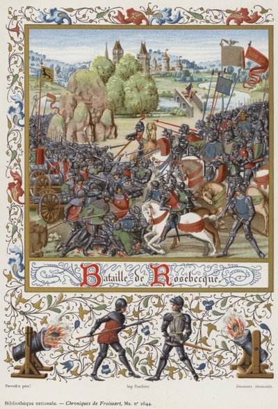 Schlacht von Rosebecque von French School