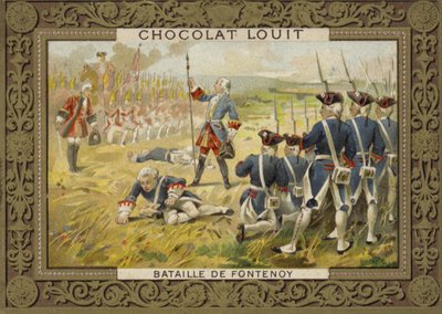 Schlacht von Fontenoy, 1745 von French School