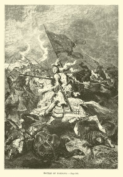 Schlacht von Fornovo von French School