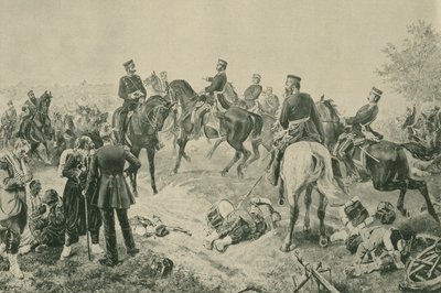 Schlacht bei Gravelotte, Deutsch-Französischer Krieg, 18. August 1870 von French School