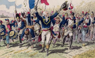 Schlacht von Valmy von French School