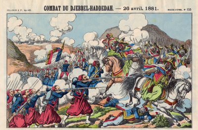 Schlacht von Djebbel Haddedah (Djebbel-Haddedah), 26. April von French School