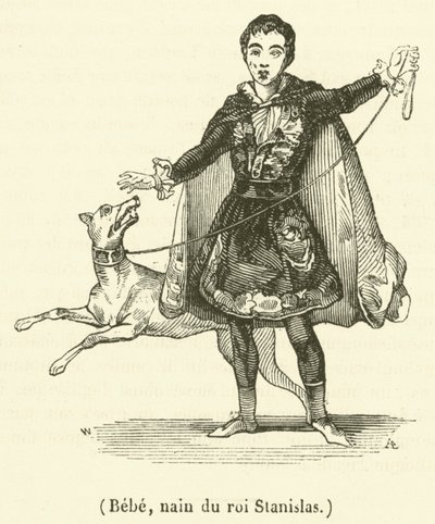 Bebe, Zwerg des Königs Stanislaus von French School