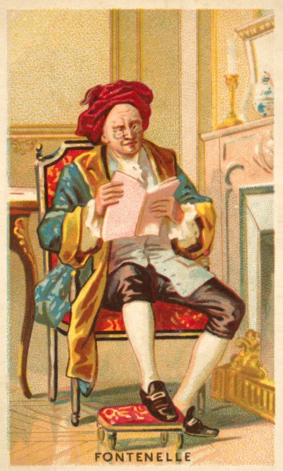 Bernard le Bovier de Fontenelle, französischer Schriftsteller von French School