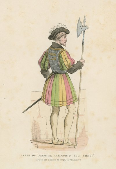 Leibwächter von Franz I. von Frankreich von French School