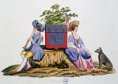 Wappen von Bourges von French School