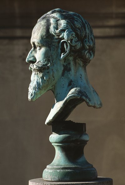 Büste von Édouard Manet (1832-83) von French School