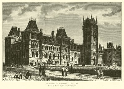 Kanadisches Parlament, Ottawa von French School