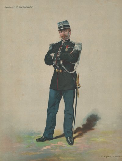 Gendarmeriehauptmann von French School