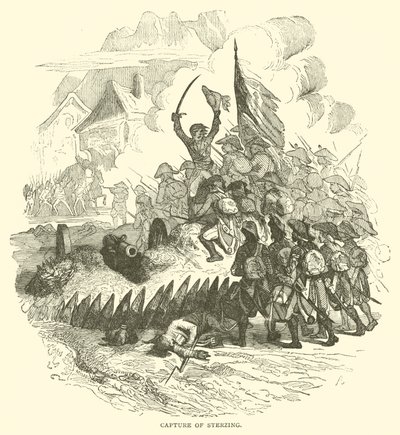 Eroberung von Sterzing (Gravur) von French School