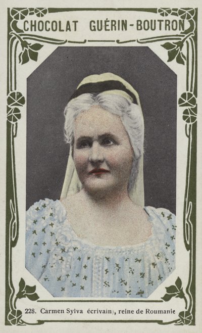 Carmen Sylva, Schriftstellerin, Königin von Rumänien von French School