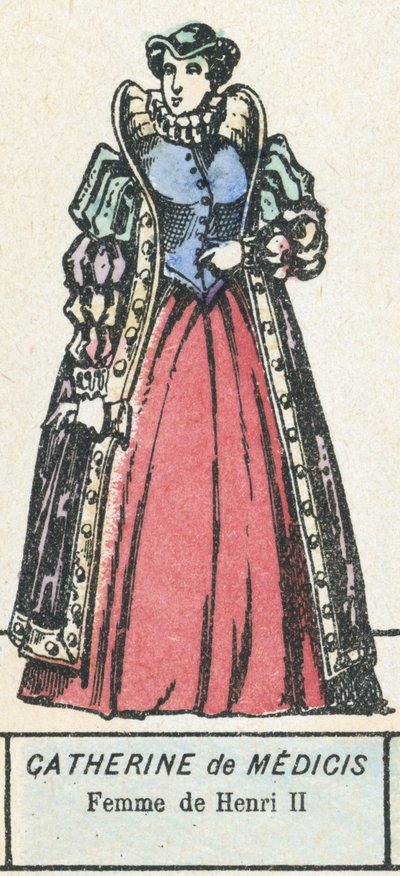 Katharina von Medici, Frau von Heinrich II. von French School