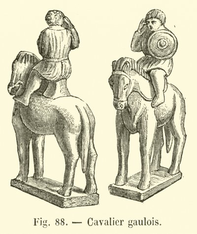 Gallischer Reiter von French School