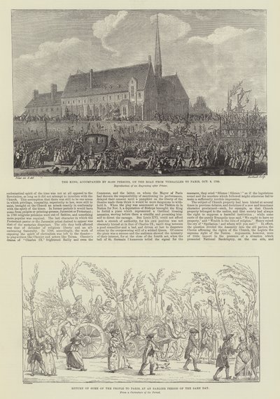 Hundertjahrfeier der Französischen Revolution (Gravur) von French School