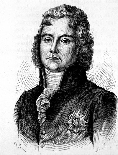Charles Maurice de Talleyrand Périgord (1754-1838), französischer Politiker - in „L