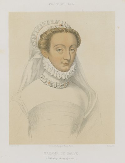 Charlotte de Sauve von French School