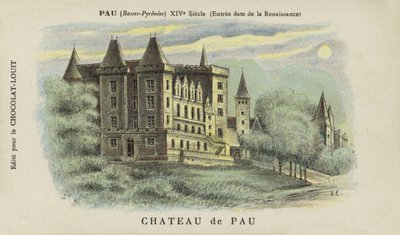 Schloss Pau, Pau, Basses-Pyrenees von French School