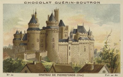 Schloss Pierrefonds, Oise von French School