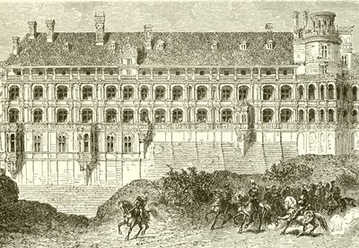 Schloss von Blois von French School