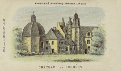 Schloss Rochers, Argentre, Ile-et-Vilaine von French School