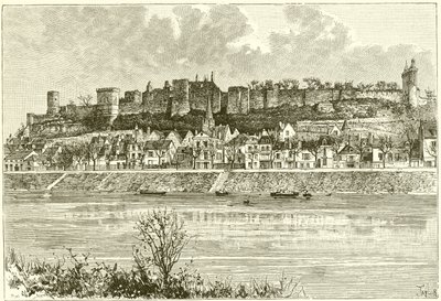 Schloss Chinon von French School