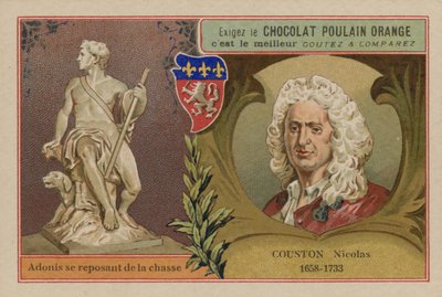 Chocolat Poulain Orange Sammelkarte von French School