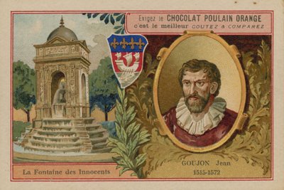 Chocolat Poulain Orange Sammelkarte von French School