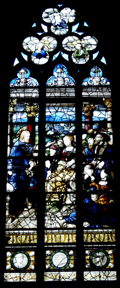 Christus predigt vor König Franz I. von Frankreich und Jeanne d