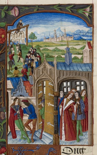 Chroniques de France ou de Saint Denis, Paris von French School