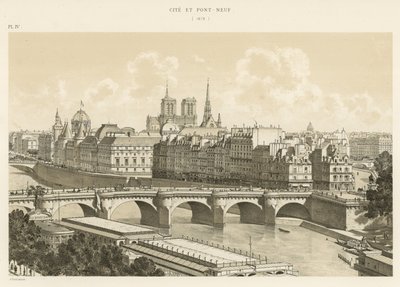 Cite und Pont-Neuf, 1878 von French School