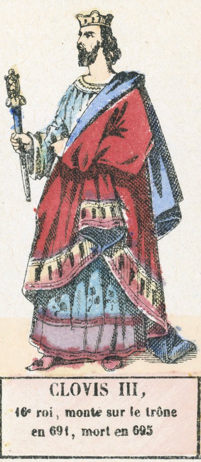 Clovis III. von French School