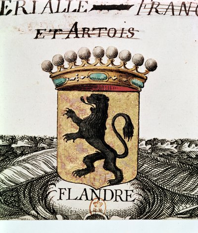 Wappen von Flandern von French School