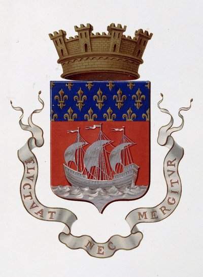 Wappen der Stadt Paris: Empire (Napoleon III) von French School