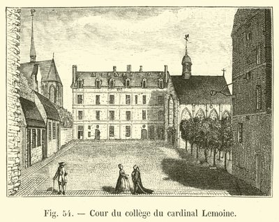 Hof des Kollegs des Kardinals Lemoine von French School