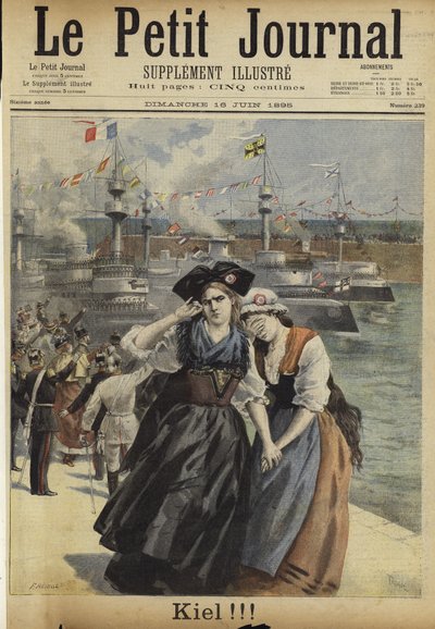 Titelblatt von Le Petit Journal, 16. Juni 1895 von French School