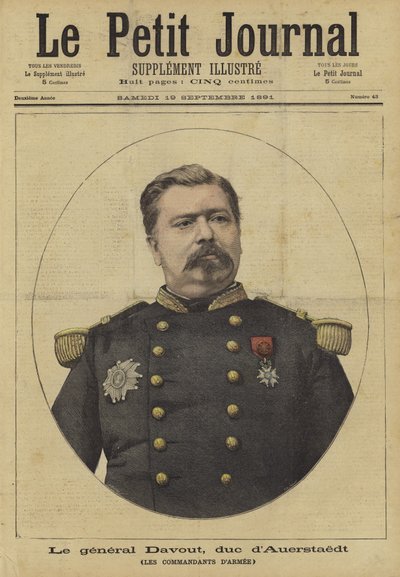 Titelblatt von Le Petit Journal, 19. September 1891 von French School