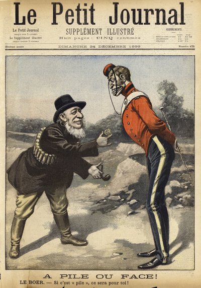 Titelblatt von Le Petit Journal, 24. Dezember 1899 von French School