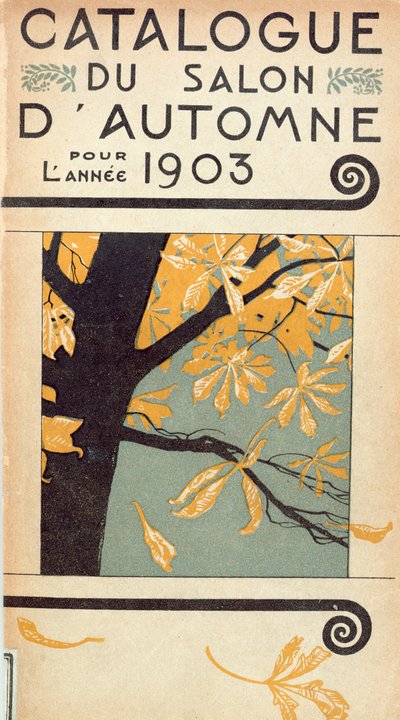 Titelblatt des Katalogs des ersten Salon d