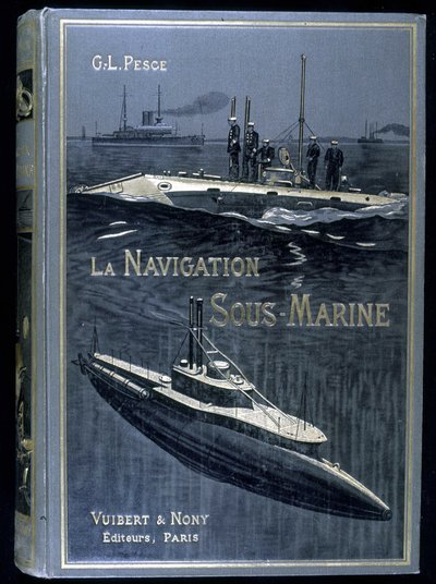 Cover des Buches „Die Unterwasser-Navigation“ von Pesce, hrsg. Vuibert von French School