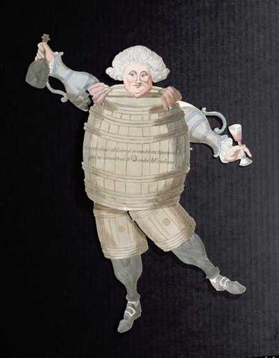 Ausschnitt von Louis Riqueti, Viscount von Mirabeau, genannt Mirabeau-Tonneau, ca. 1790 von French School