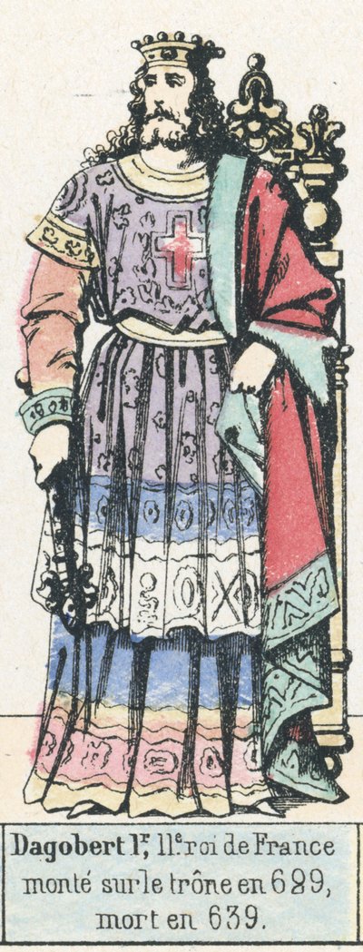 Dagobert I von French School