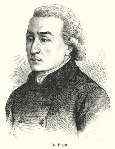De Pradt (Gravur) von French School