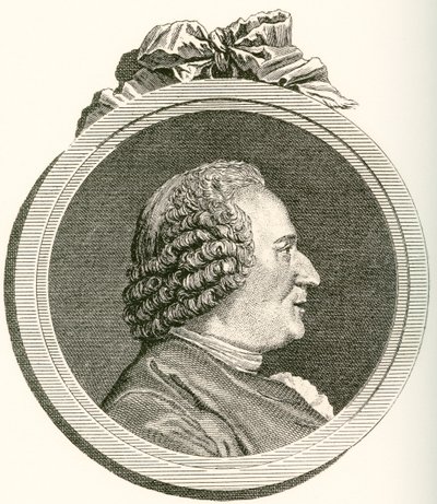 Denis Diderot, 1713-1784. Französischer Philosoph, Kunstkritiker und Schriftsteller. Aus Les Heures Libres, veröffentlicht 1908 von French School