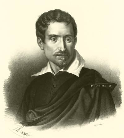 Domenico Zampieri, bekannt als Domenichino, Porträt von French School
