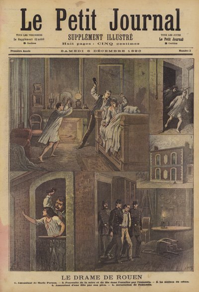 Drama in Rouen von French School