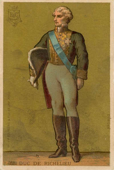 Herzog von Richelieu von French School